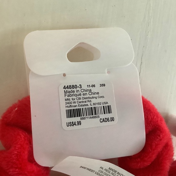 Claire's Girls Santa and Snowman Scrunchie Hair Accessories - Picture 10 of 10